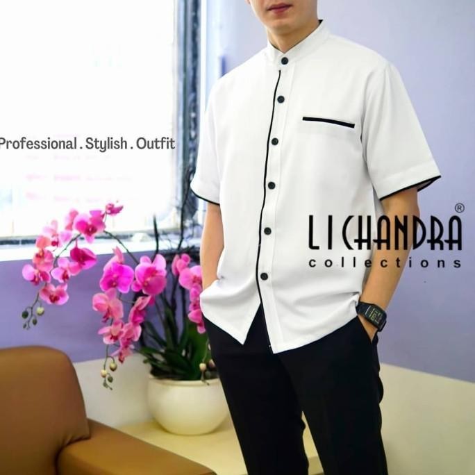 Kemeja Putih Pria Lichandra Original Seragam Kerja Pria Seragam Pns