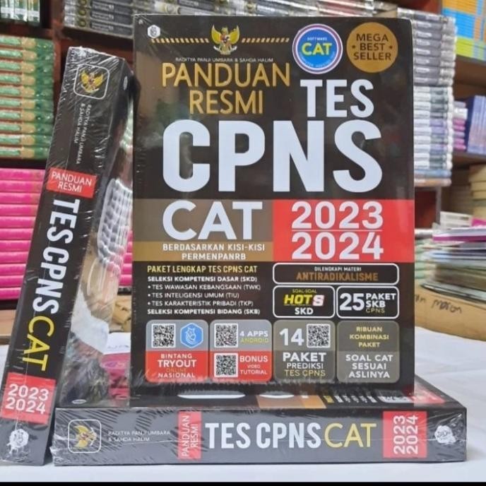 

BUKU PANDUAN RESMI CPNS CAT 2021 2022, RADITYA PANJI UMBARA DAN SAHDA