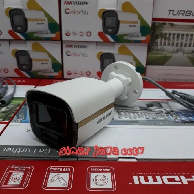 PAKET CCTV 2 CAMERA HIKVISION COLORVU 2MP GARANSI RESMI