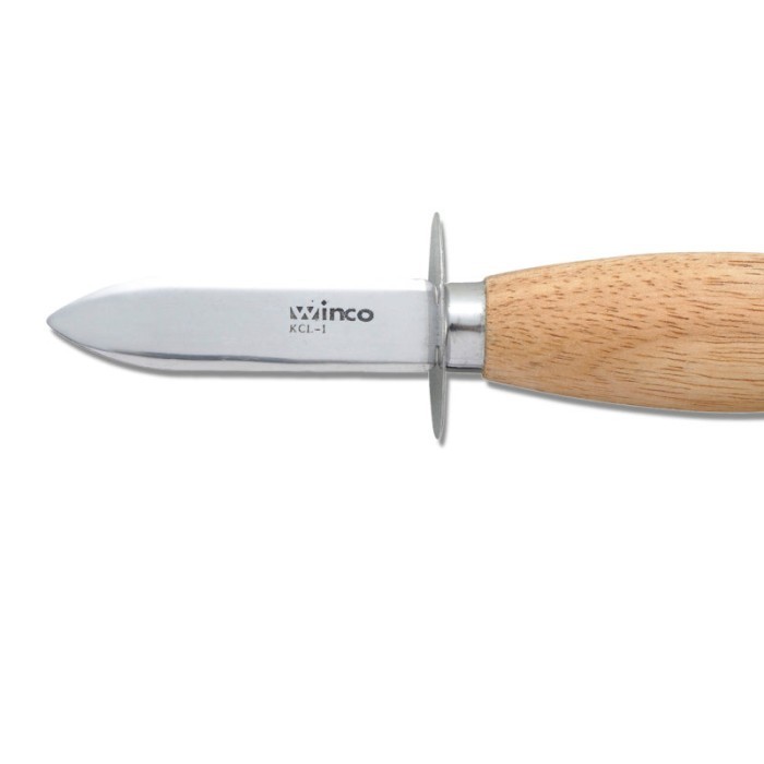 Oyster Opener Oyster Knife Wood Handle Pisau Kerang Tiram Gagang Kayu