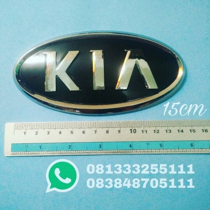 Emblem Logo Mobil Kia 15Cm Besar
