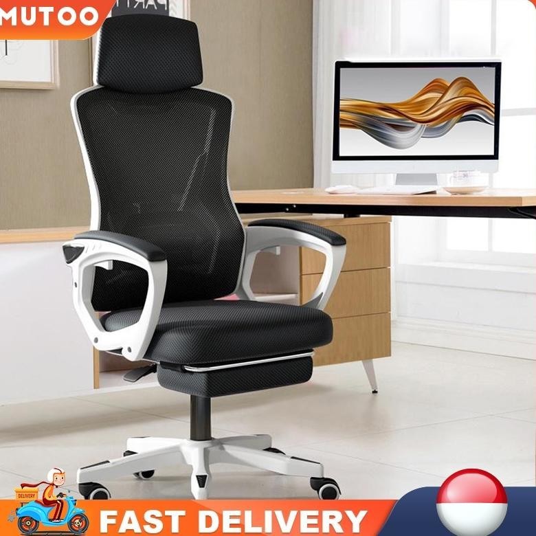 MUTOO Kursi Kantor Kursi Kerja Jaring/Mesh