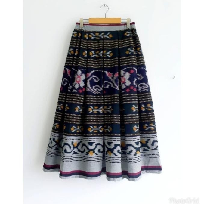 Rok Instan Batik Tenun Panjang Original Rok Tenun Motif NTT Allsize