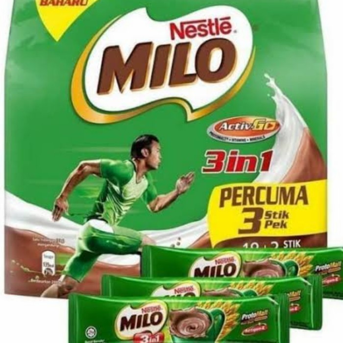 

SUSU MILO 3 IN 1 MALAYSIA 18 + 1 STICK, MILO STICK MALAYSIA.