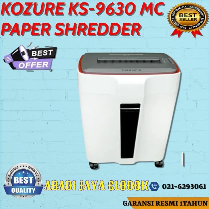

KOZURE KS-9630 MC PAPER SHREDDER