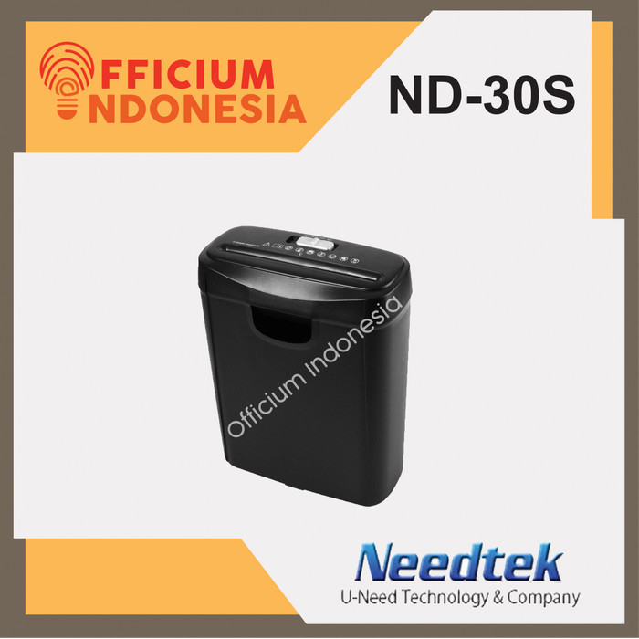

Paper Shredder Needtek ND-30S StripCut Penghancur Kertas 10L