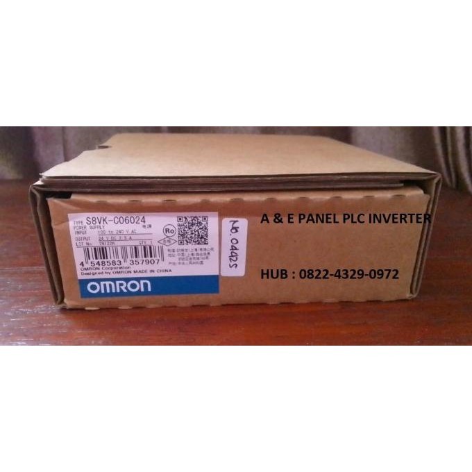 POWER SUPPLY S8VK-C06024 S8VK C06024 24VDC 2,5A 2.5A