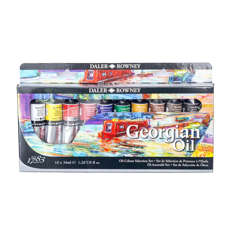 

Daler-Rowney Georgian Oil 10X38Ml Selection Set