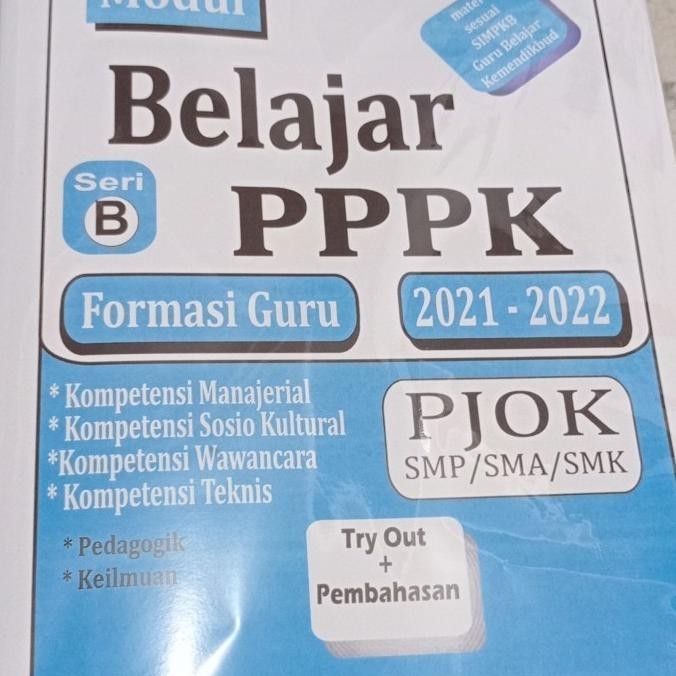 

Modul Buku PPPK Guru PJOK Penjaskes SMP SMA SMK ASN 2021 CPNS