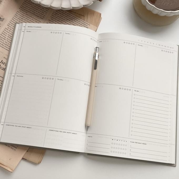 

Undated Annual Planner (All Year)