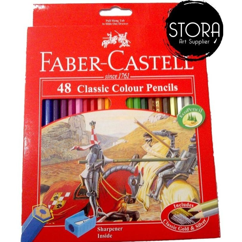 

Faber Castell Pensil Warna Classic Isi 48