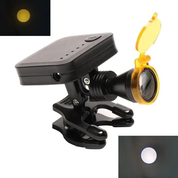 Dental Lampu Led Loupe Headlight Head Lamp Gigi Loupes Dental