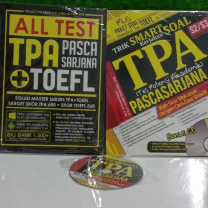 

BUKU ALL TEST TPA PASCASARJANA-CPNS/ FULL TRIK SMART/ORIGINAL-OBRAL