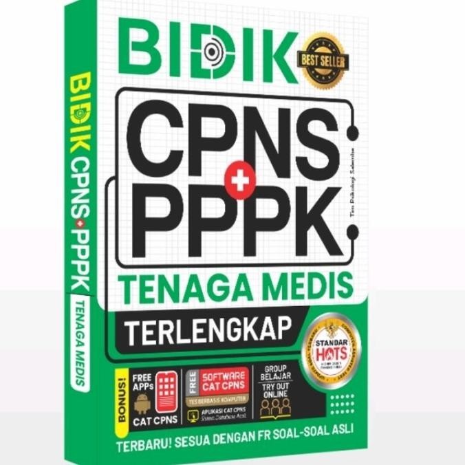 

BUKU BEST SELLER BIDIK CPNS + PPPK TENAGA MEDIS By Forum Edukasi