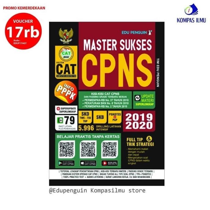 

Buku master CPNS sukses 2019-2020