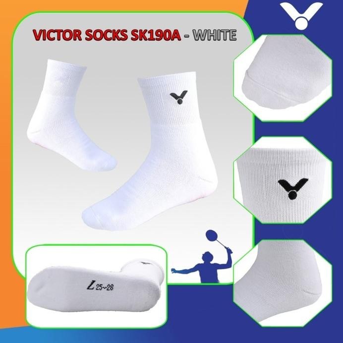 Big Sale Victor Shocks / Kaos Kaki Badminton Sk190 / Sk 190 Original Stok Terbatas