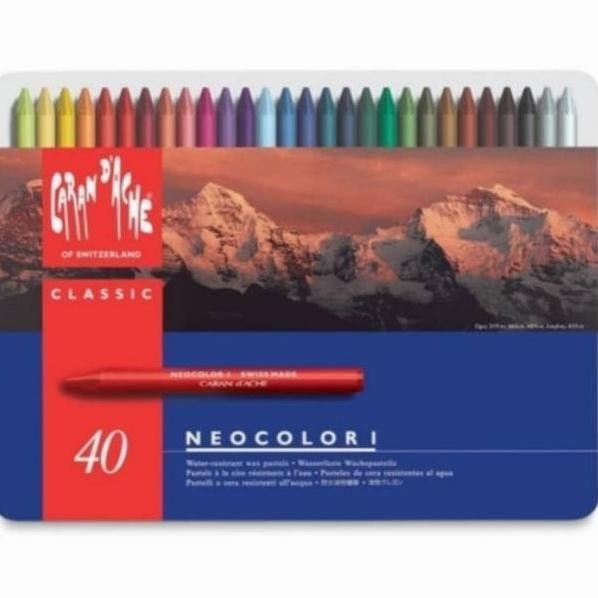 

Crayon Carandache 40 Warna Neo 1 / Neo 2