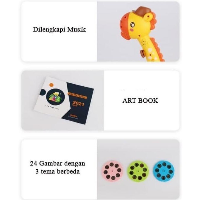 

Mainan Anak Meja Projektor Gambar Projector Drawing Giraffe Desk