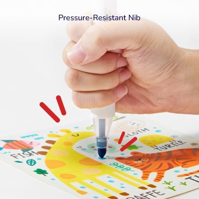 

Mideer Washable Marker Lets Paint White Board Spidol Wipe Clean