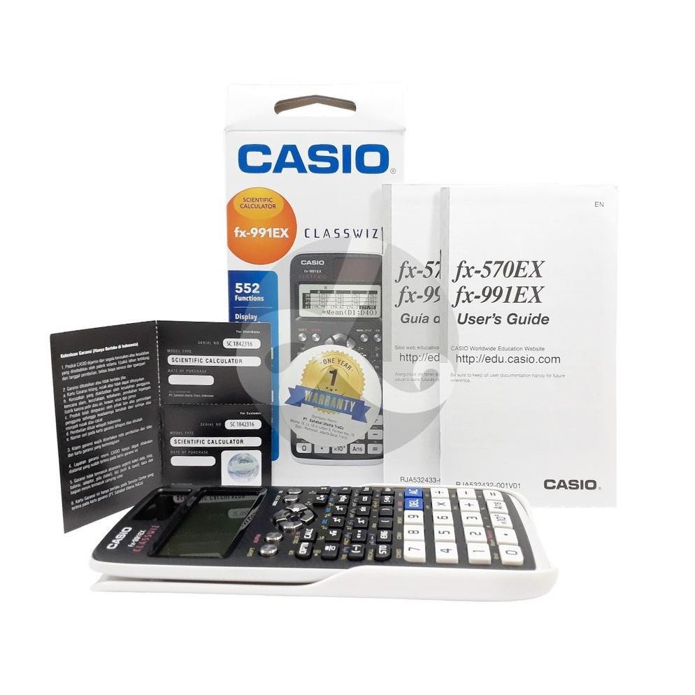 

promooo baru kalkulator casio fx-991ex scientific calculator fx-991 ex original cso