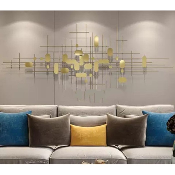 Hiasan Dinding Walldecor Besi Ruang Tamu