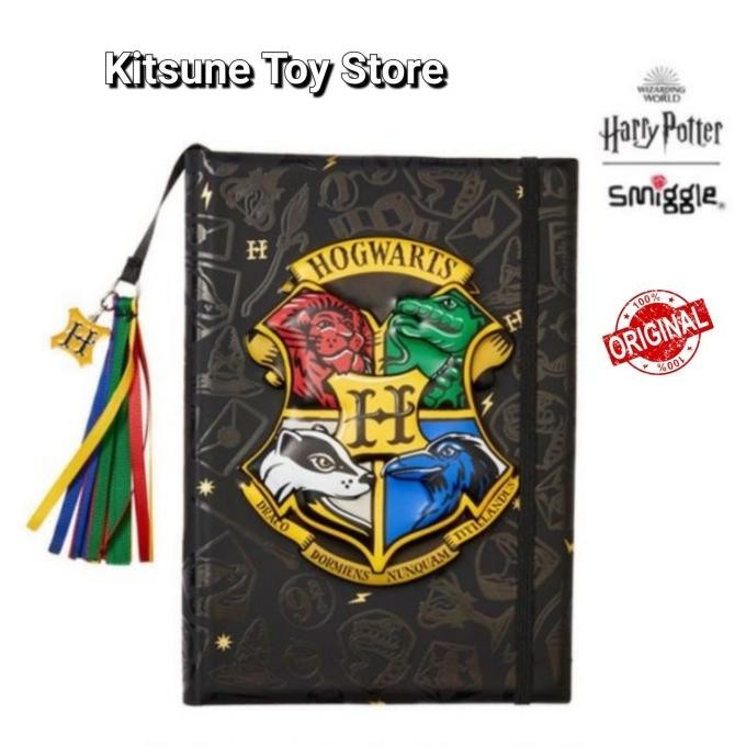 

Smiggle Harry Potter A5 Notebook Note Book Original - Buku Tulis Anak TP