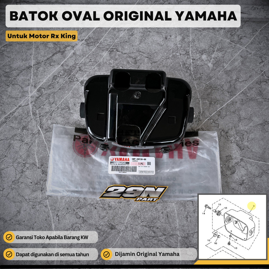 BATOK LAMPU DEPAN RXK RX KING RXKING 2004 ORIGINAL YAMAHA 5BP-H4130-00