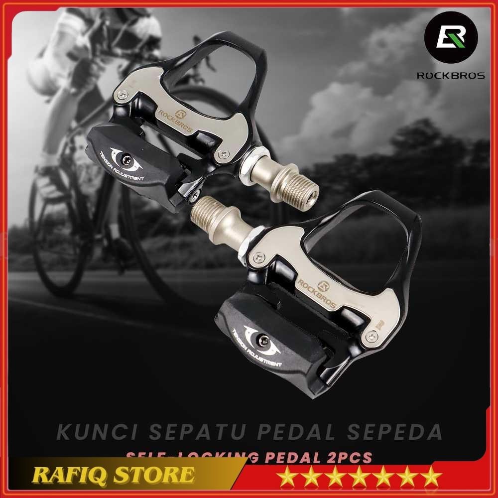 ROCKBROS Kunci Sepatu Pedal Sepeda Self-locking Pedal 2PCS - SPD-SL