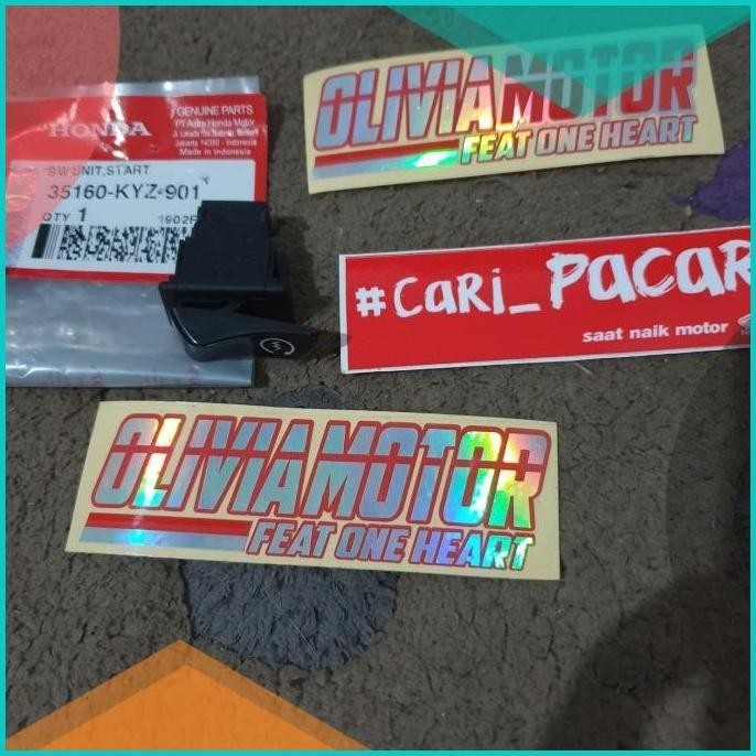 TOMBOL STATER SW UNIT START HONDA VARIO 125/150 ORIGINAL 35160-KYZ-901