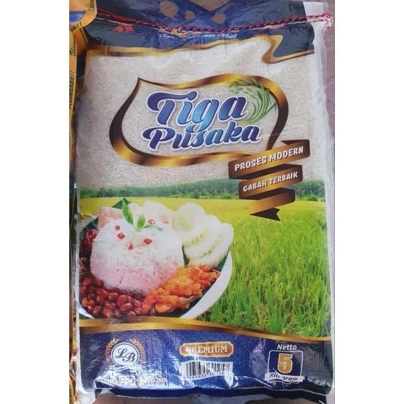 

BERAS TIGA PUSAKA KEMASAN 5KG