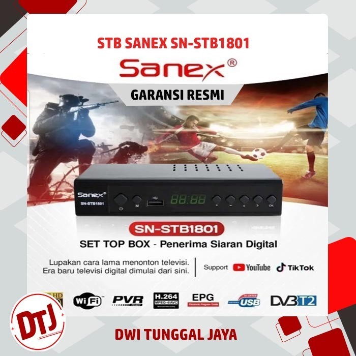 Stb Tv Digital Sanex 1801 Sn-Stb1801 Set Top Box Setup Box