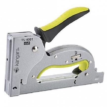 

ORIGINAL Gun Tacker Alat Staples Tembak 4in1 / Stapler Kangaro TS-4001| TS4001 ss-64