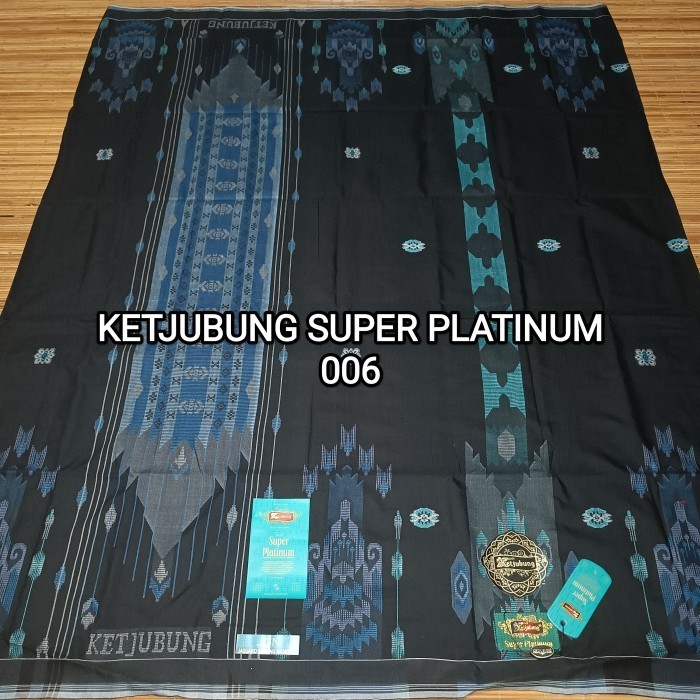 Sarung Ketjubung Super Platinum Gold