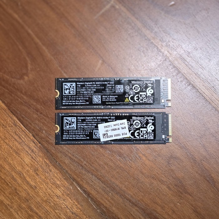 WD NVME SN850 1TB LIKE NEW OEM SN810 TERMURAH