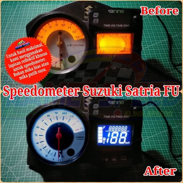 POLARIS SPEEDOMETER SUZUKI SATRIA FU CUSTOM