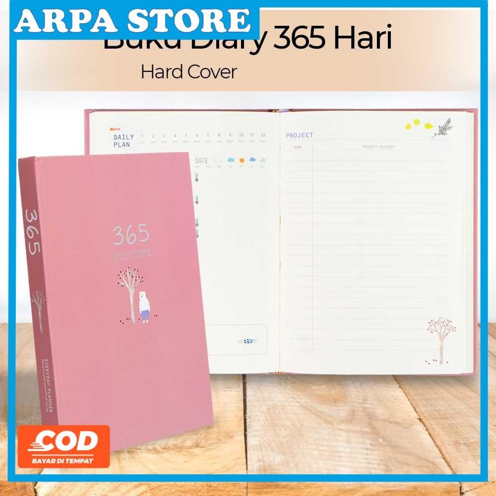 

DingDongTu Buku Diary 365 Hari Daily Journal Hard Cover 128 Pages - DDT-4083