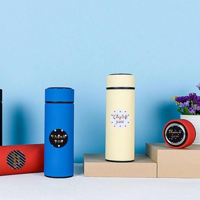 

OLH - Sticker Thank You isi 500 Hitam Putih Polkadot Stiker Murah Grosir TERLARIS