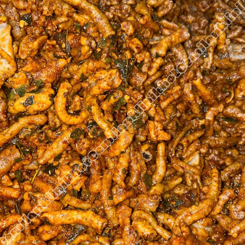 

Keripik Usus Crispy Pedas Daun Jeruk 1Kg