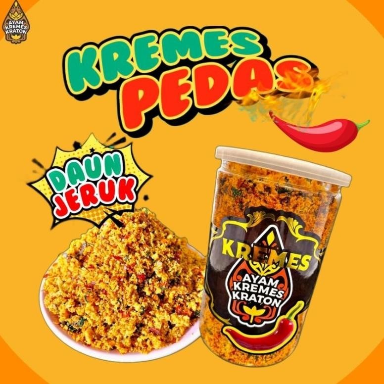 

Ayam Kremes Kraton - Kremes Pedas Daun Jeruk