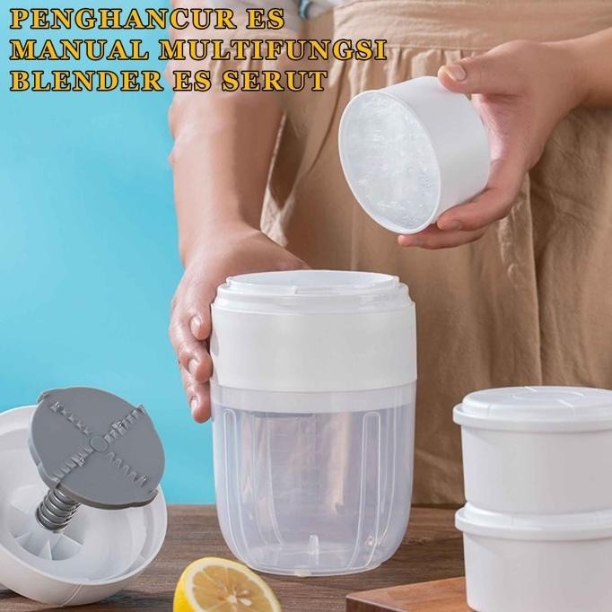 Alat Es Batu Manual * Penghancur Es * Blender Es Serut