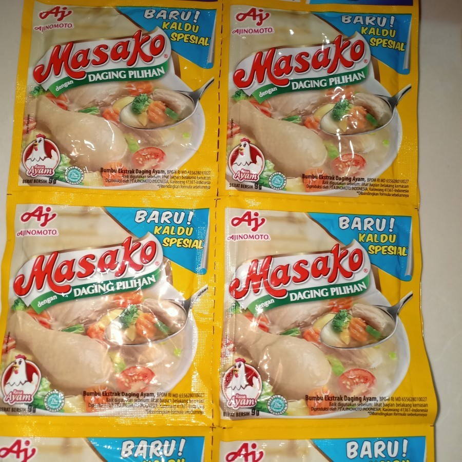 

Masako Ayam 10 gr KALDU LEBIH LEZAT
