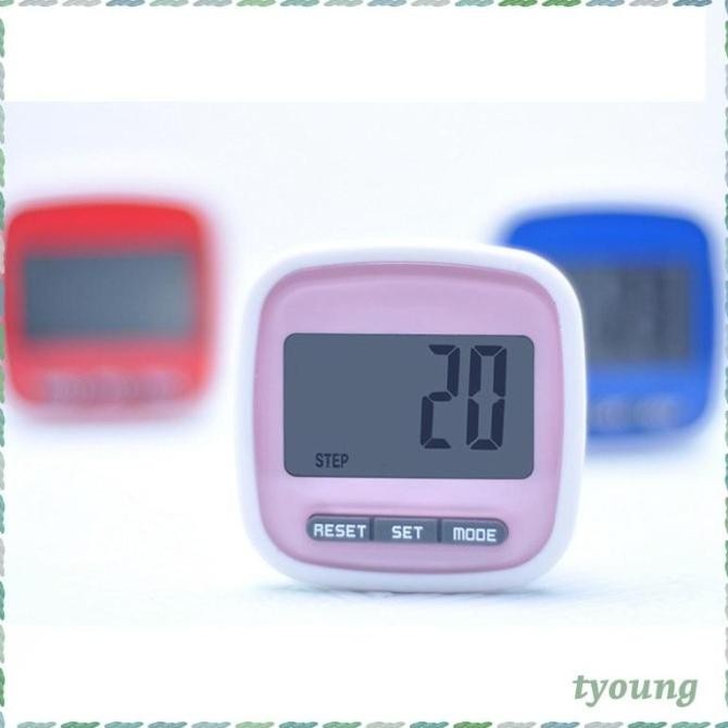 

Tyoungid Alat Penghitung Langkah Kaki Portable Untuk Jalan / Fitness /