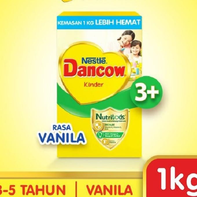 

Nestle Dancow 3+ Susu pertumbuhan Rasa Vanila 1kg GMM
