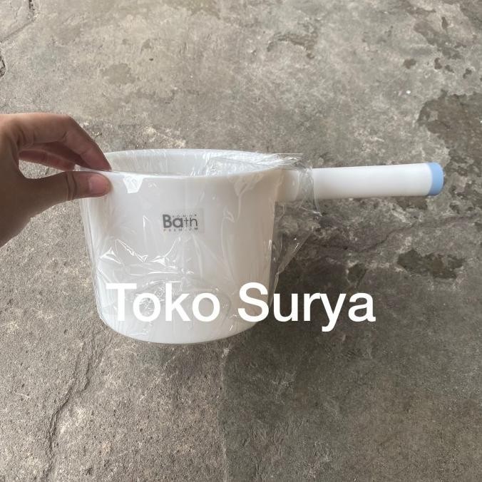 Kamar Mandi Alat Mandi Gayung Mandi Premium Shower Puff