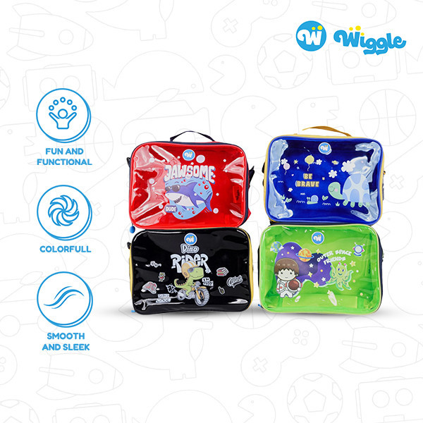 Tas Bekal Anak / Tas Lunch Bag Anak - Wiggle Boy Mix Lunch Bag