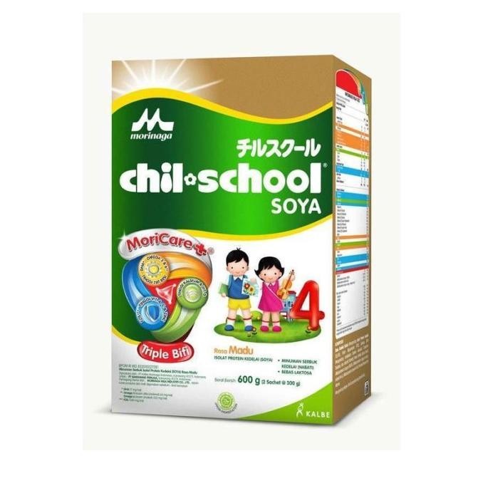 

Chil School Soya Vanilla 600 Gr - Morinaga Chilschool Soya