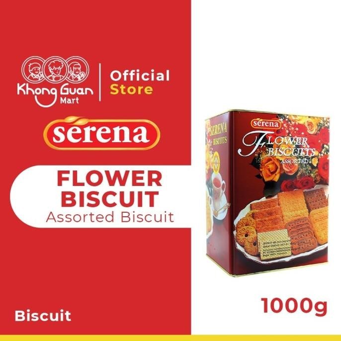 

Serena Assorted Biscuits Flower Persegi 1000 Gram