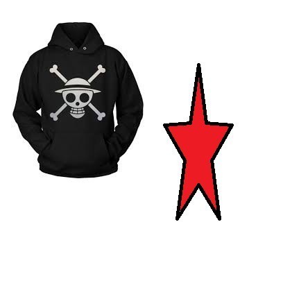 hoodie one piece anime