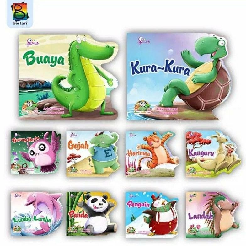 

Buku Cerita Anak - Cerita Bergambar (Cergam) - Seri Aneka Satwa Unik