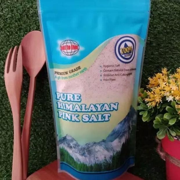 

Eat to Live Pure Himalayan Pink Salt Garam Himalaya 500 gram